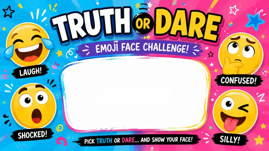Truth or dare emoji picture